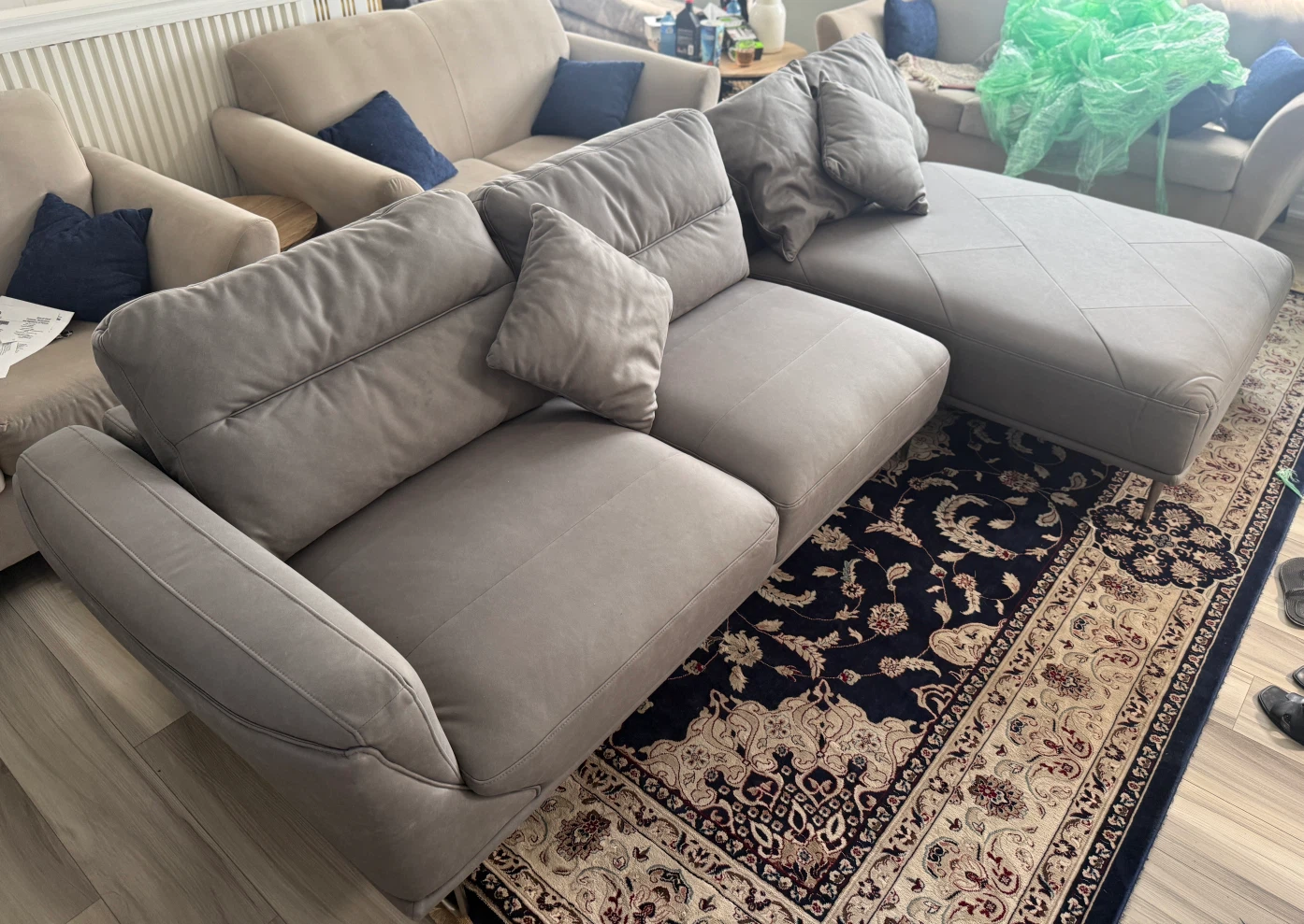 Grey Sectional Sofa