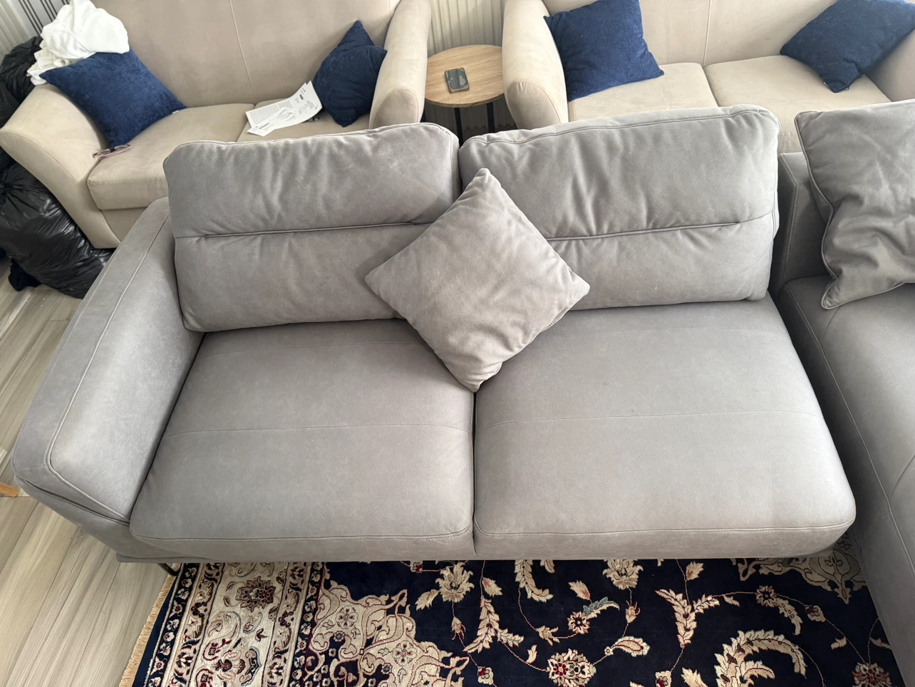Grey Sectional Sofa - photo 3