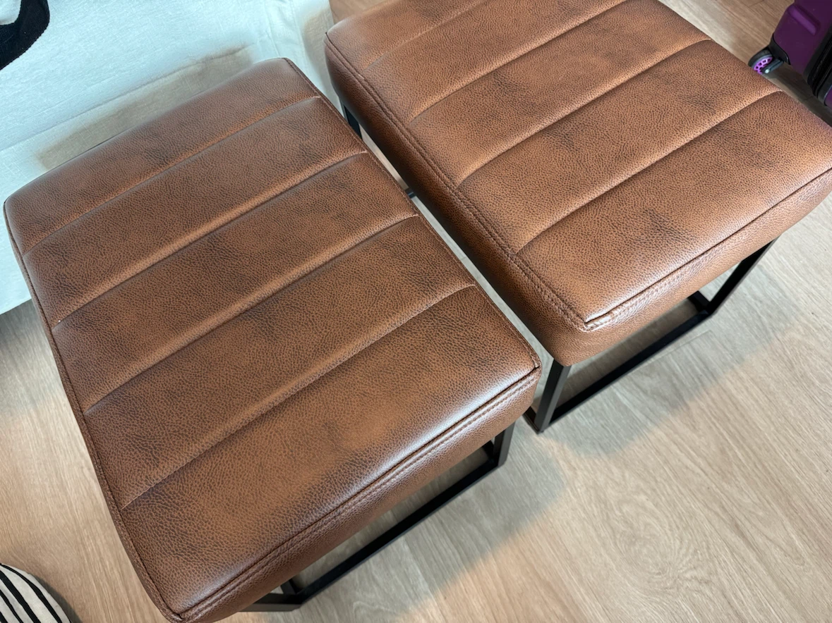•p/u by 9/17• HomePop Theodore Small Ottoman (2-Pack) - photo 2