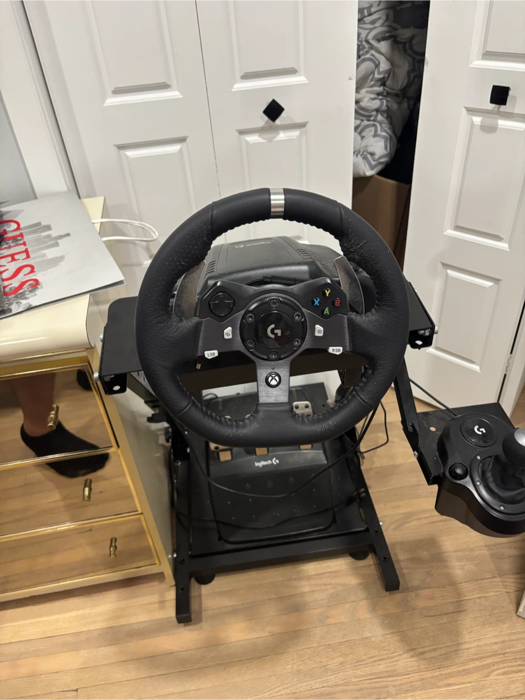 Logitech G923 Racing Wheel and Pedals