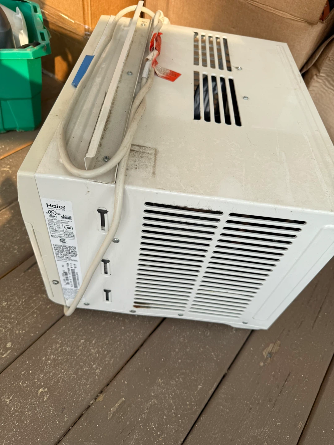 Haier Window Air Conditioner - photo 4