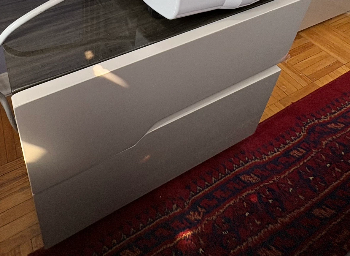 Modern Queen  White & Grey Bed Frame with LED Lights - photo 5