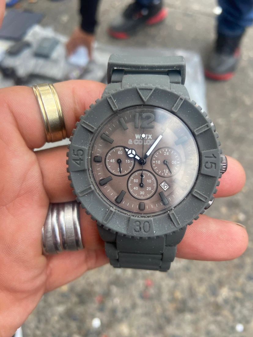 WOTX & COLORS Chronograph Watch