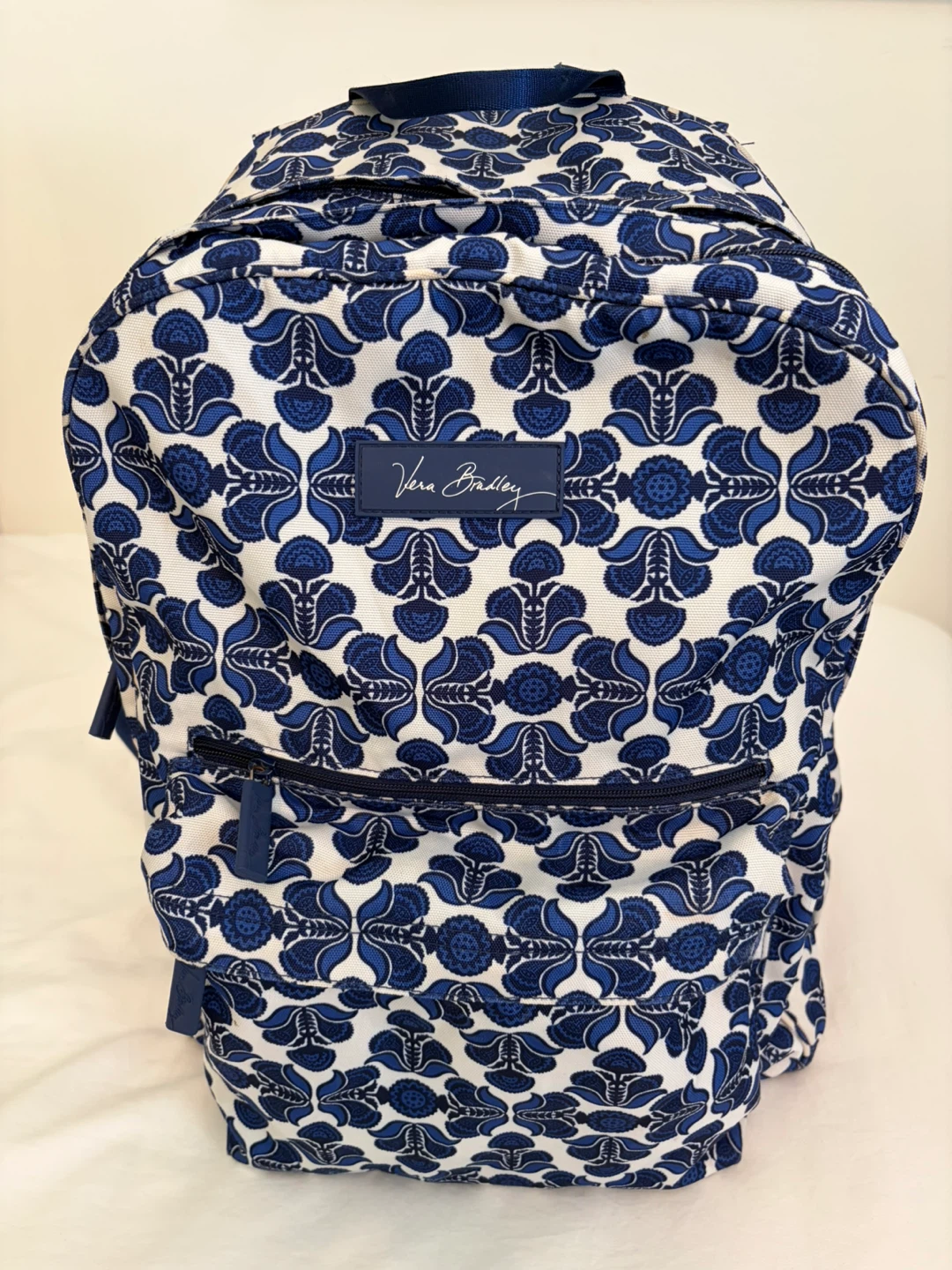 Vera Bradley Backpack - Blue Floral Pattern - photo 4