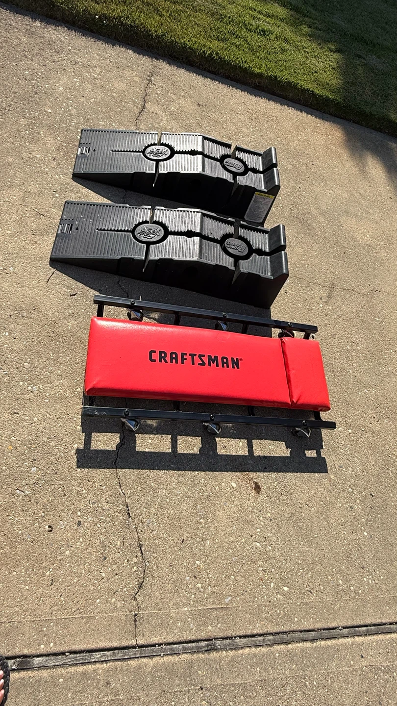 Craftsman Mechanics Creeper & Car Ramps