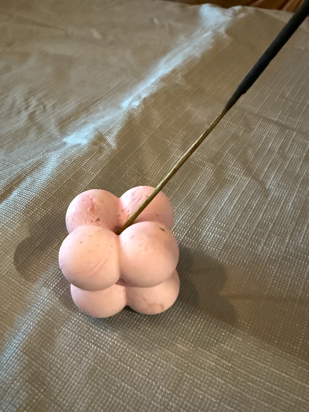 Pink Bubble Incense Holder