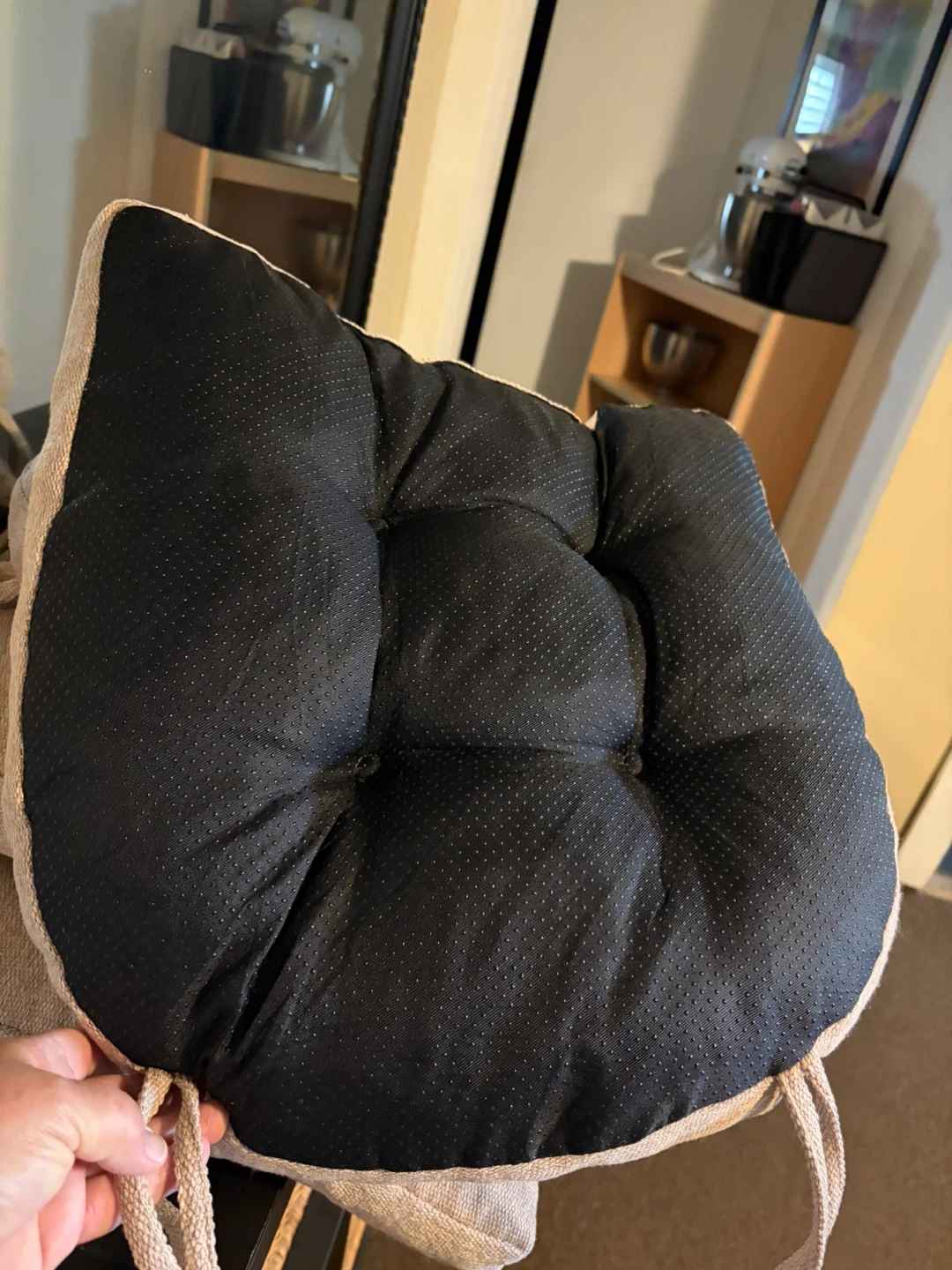 Set of 4 Tufted Seat Cushions - photo 4