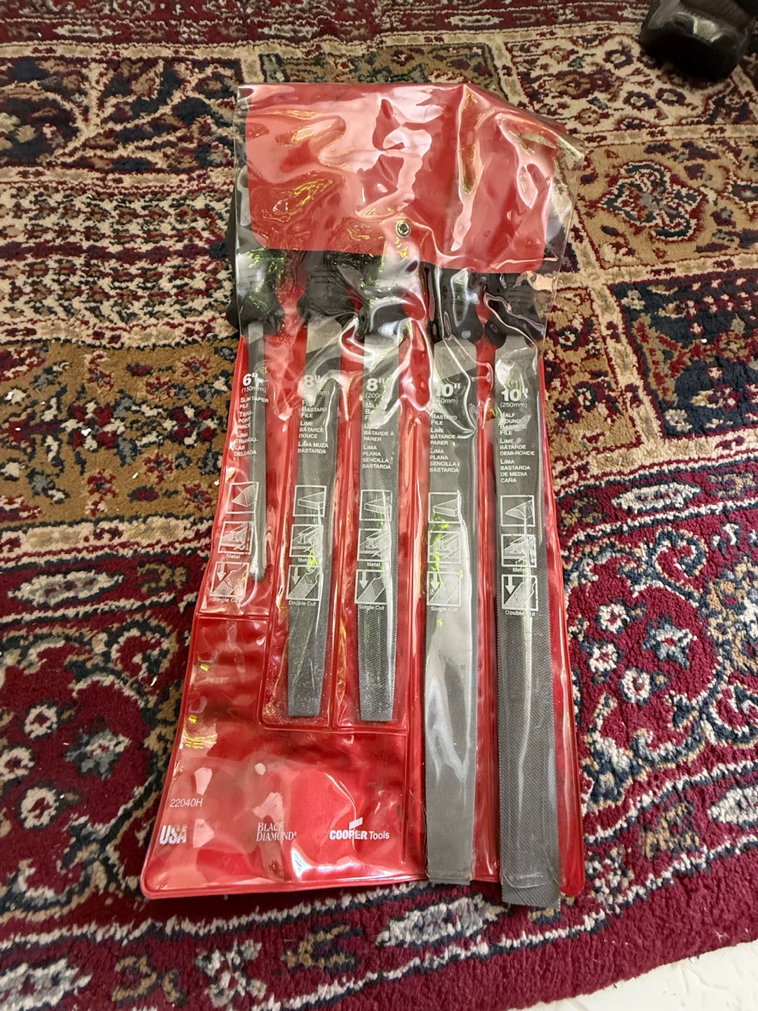 NICHOLSON 5 PCS FILE SET - photo 2