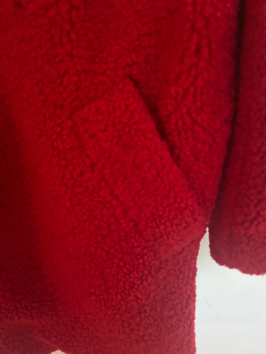 Guess Red Teddy Coat - photo 2