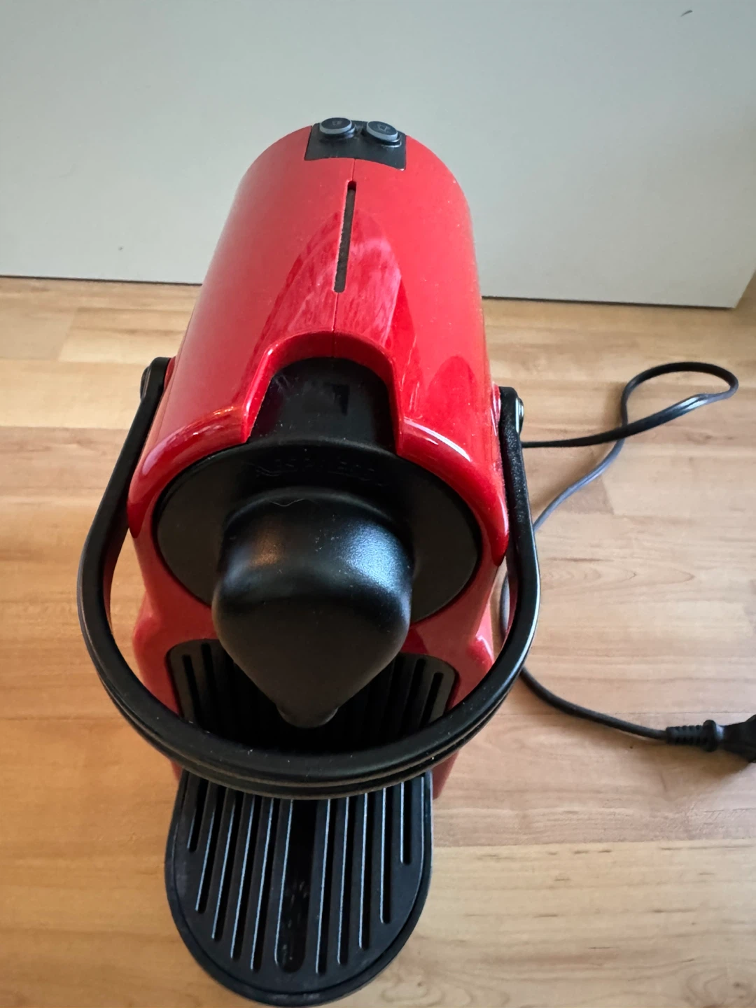 Red Nespresso Espresso Machine for sale