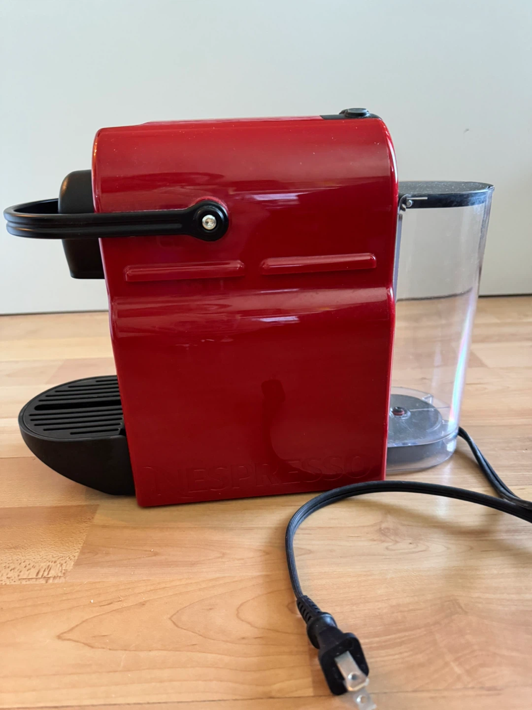 Red Nespresso Espresso Machine for sale - photo 2