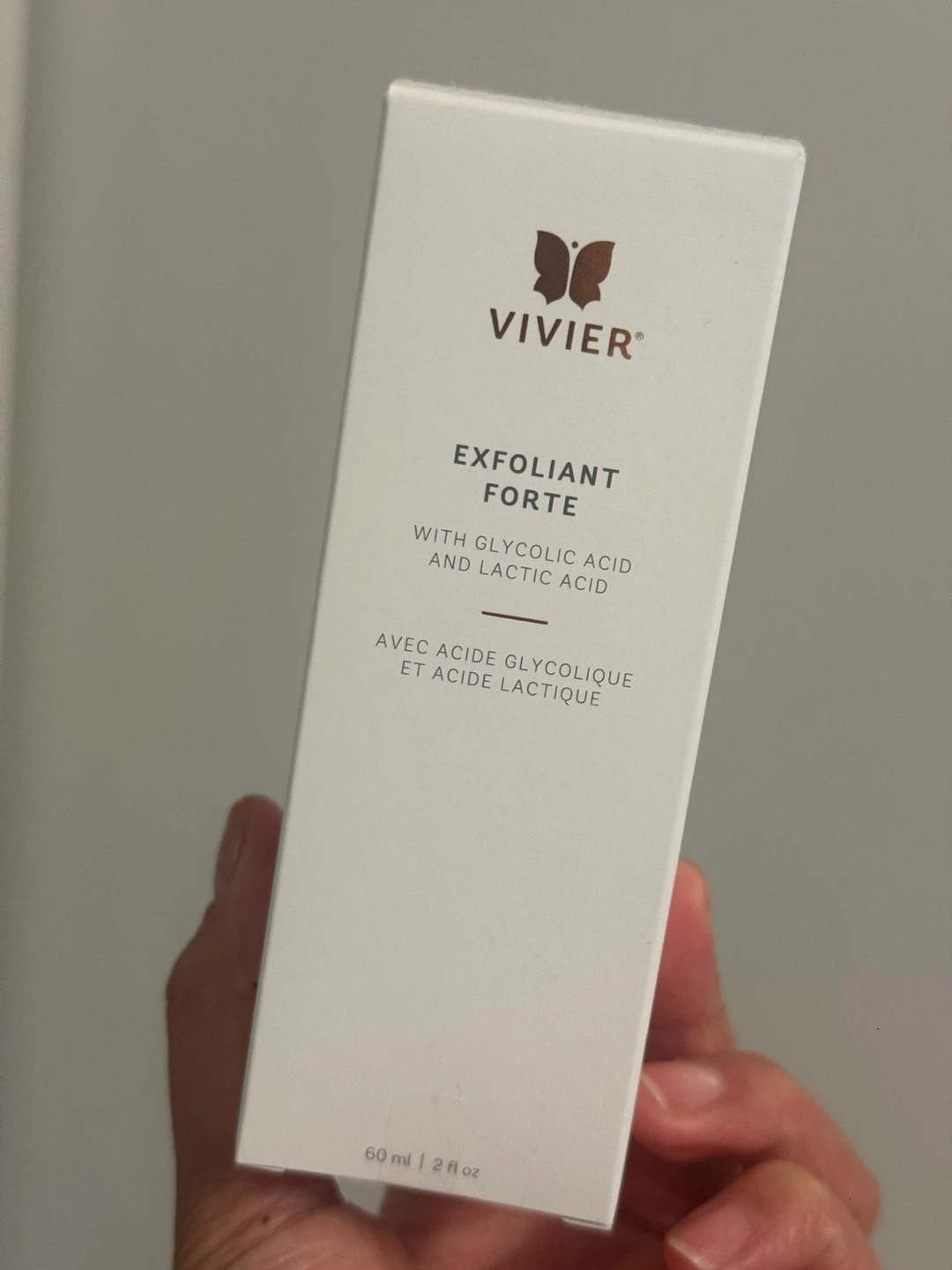 Vivier Exfoliant Forte with Glycolic and Lactic Acid 60ml