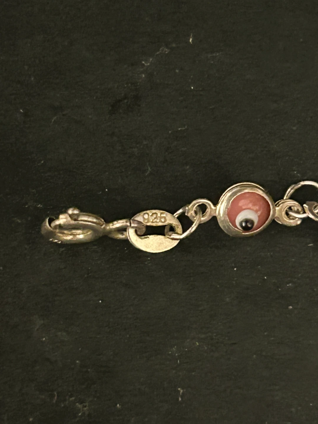 Sterling Silver Evil Eye Bracelet - photo 3