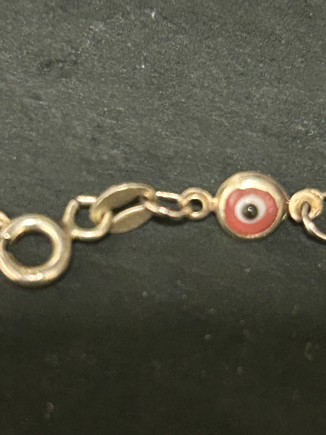 Sterling Silver Evil Eye Bracelet - photo 4