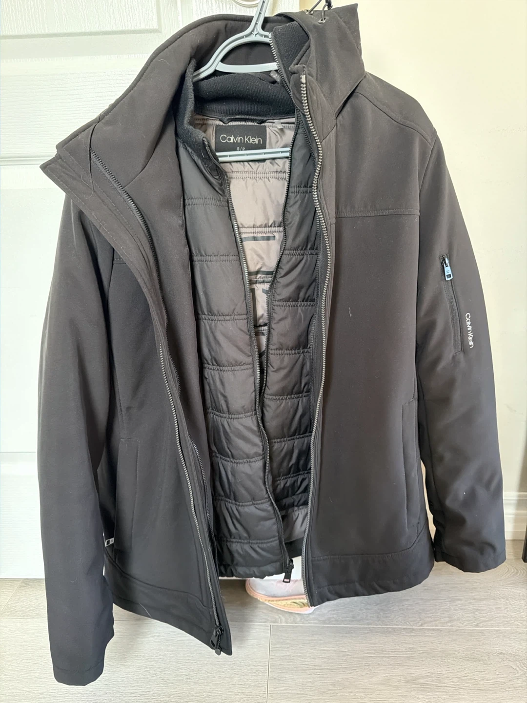 Calvin Klein Black 3-in-1 Jacket
