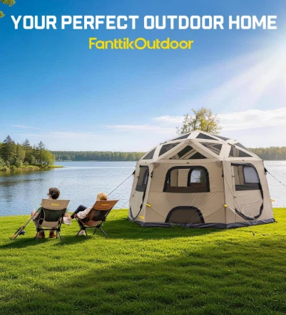 Fanttik Outdoor Alpha C6 Pro Camping Tent 6 Person (New) - photo 4