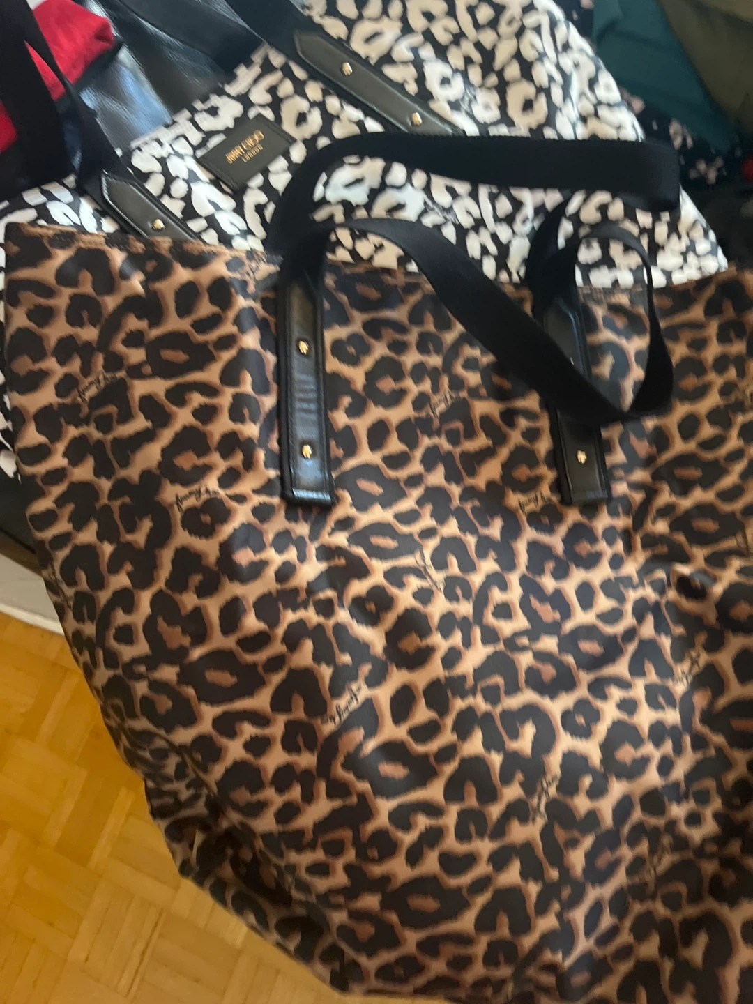 Jimmy Choo Leopard Print Tote Bag - photo 5