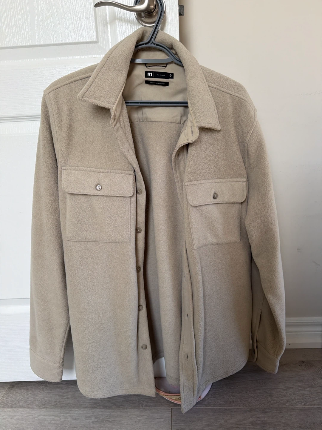 Le 31 Extended Size Fleece Shacket