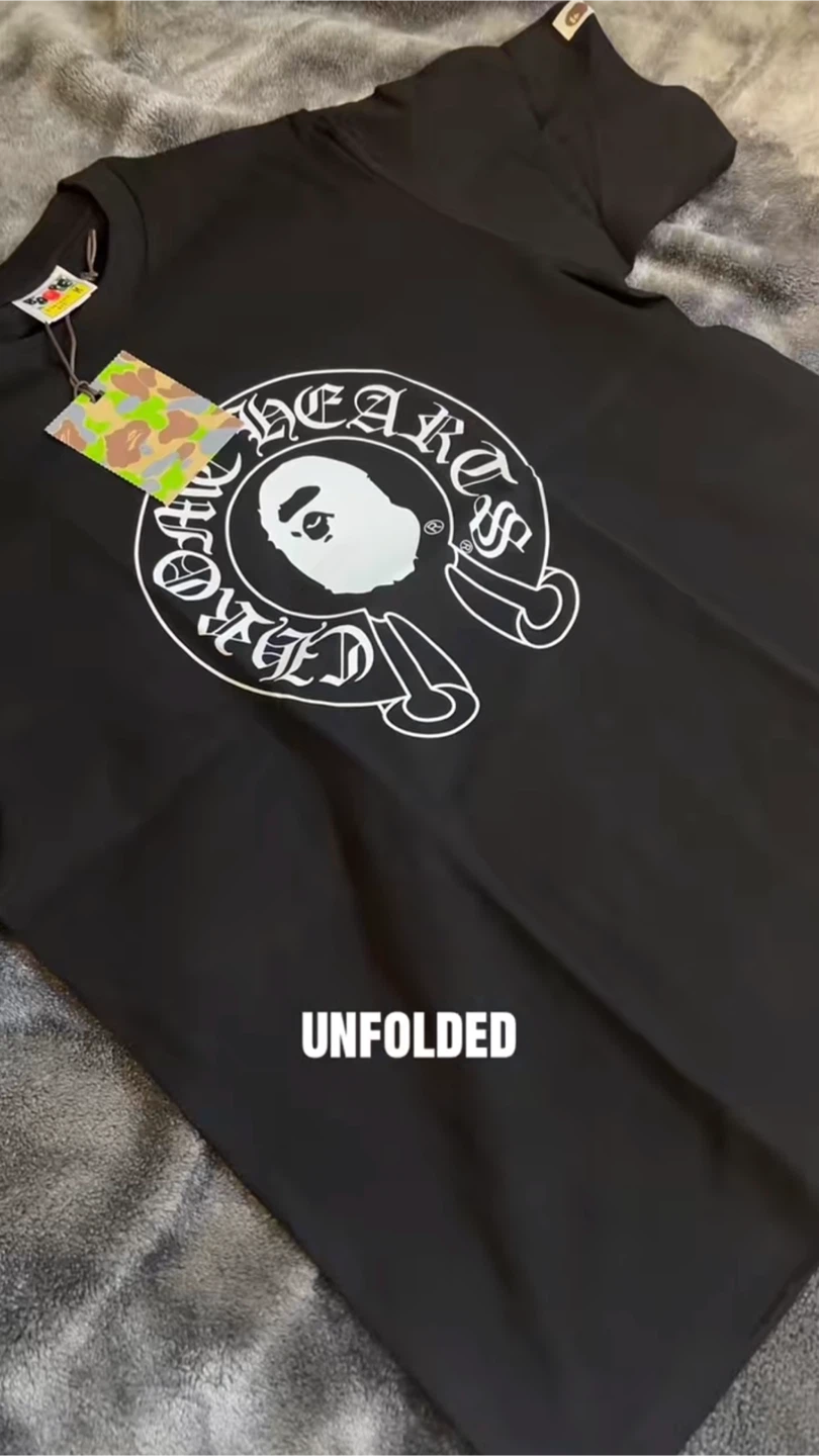 Chrome hearts X Bape t-shirt READ DISCRETION - photo 2