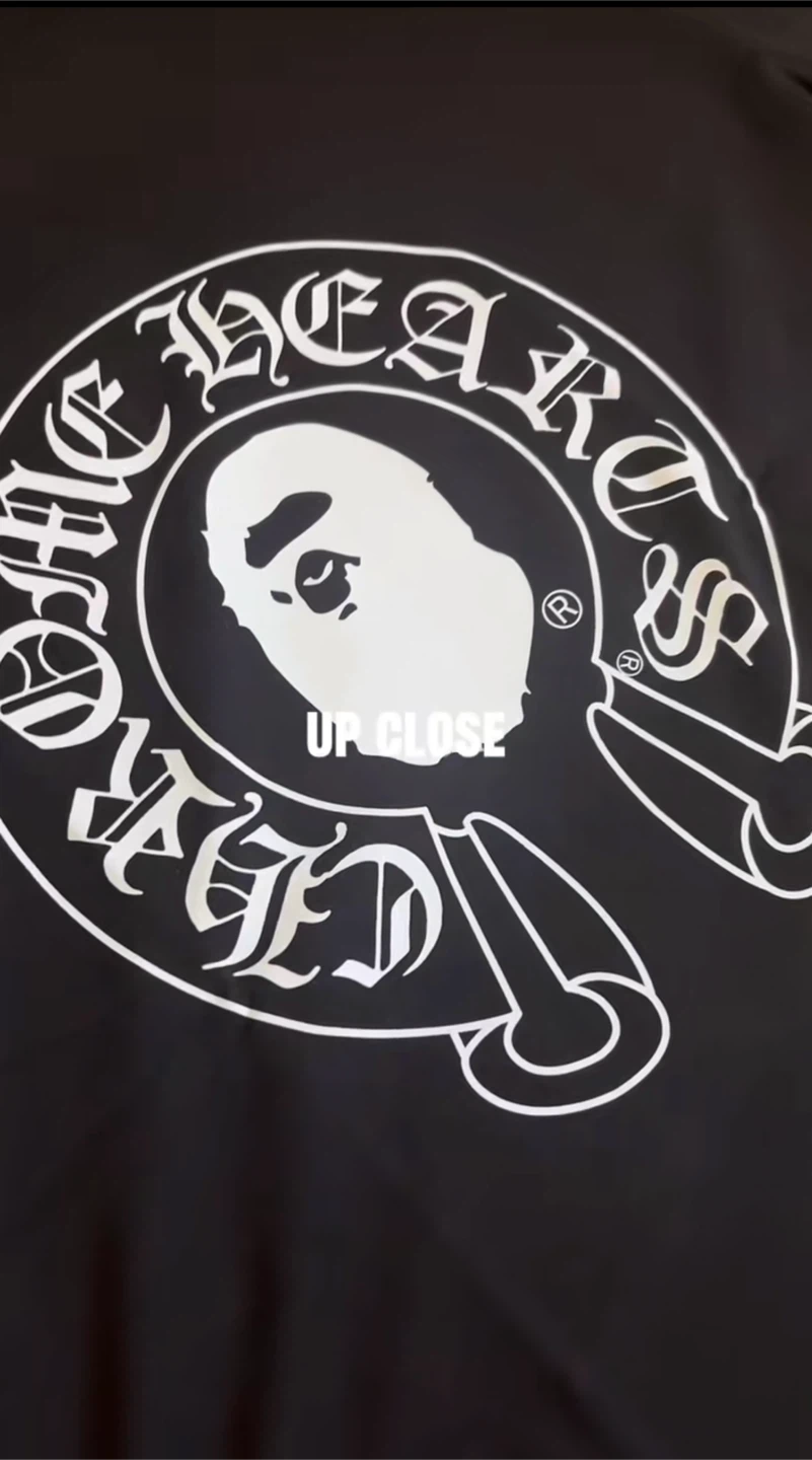Chrome hearts X Bape t-shirt READ DISCRETION - photo 3