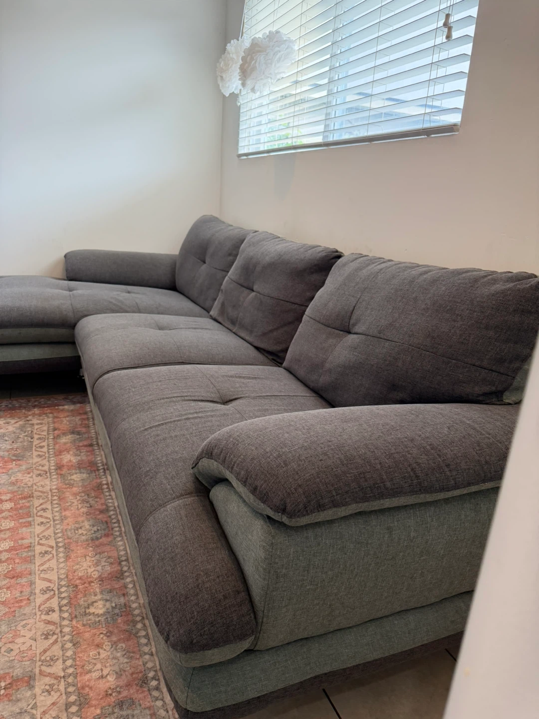 Bricks Grey Sectional Sofa - photo 3