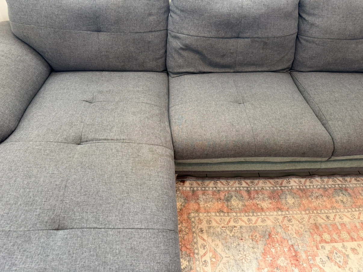 Bricks Grey Sectional Sofa - photo 4
