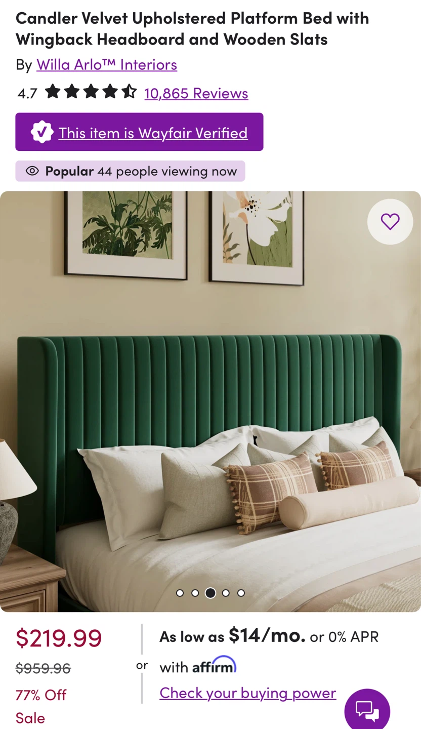 King Bed Frame - photo 3