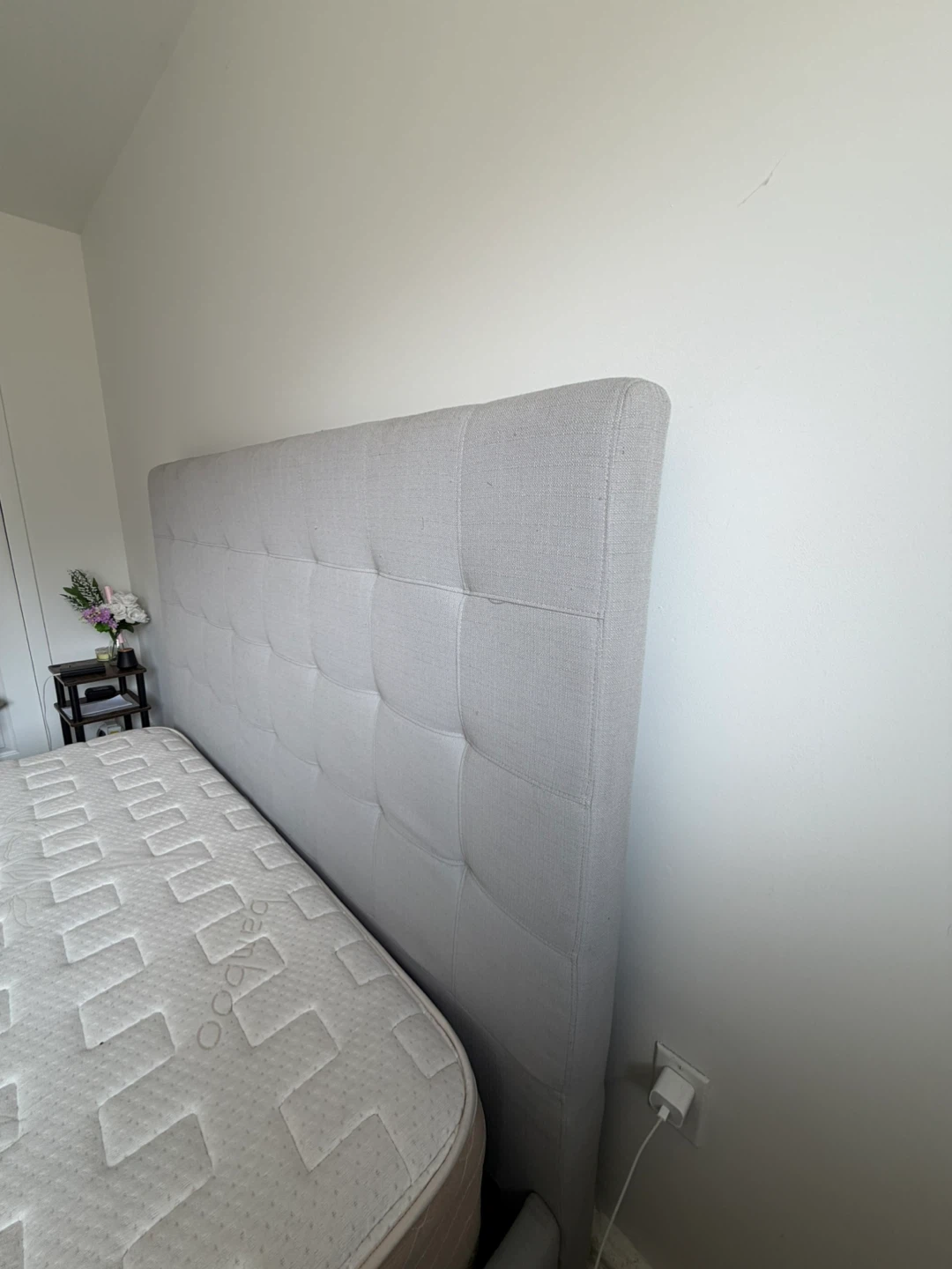 Queen Size Bed Frame  Box spring + mattress - photo 3