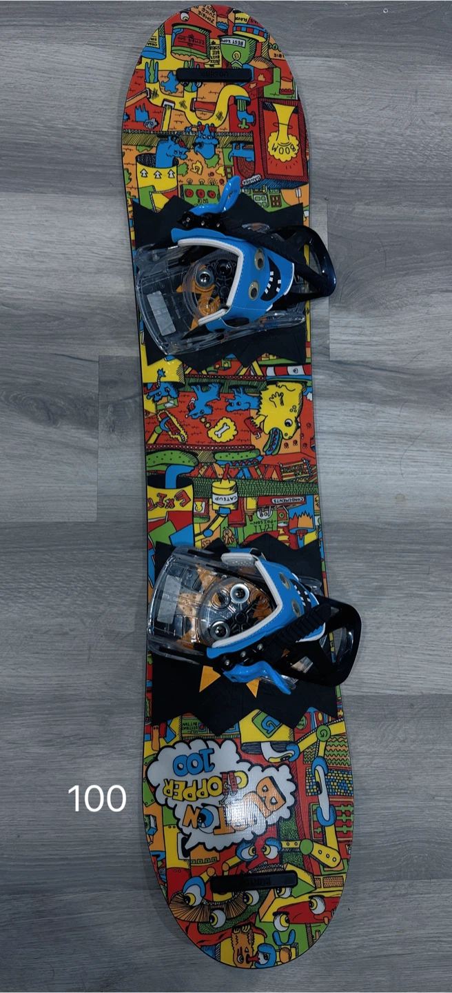 burton kid snowboard 100cm