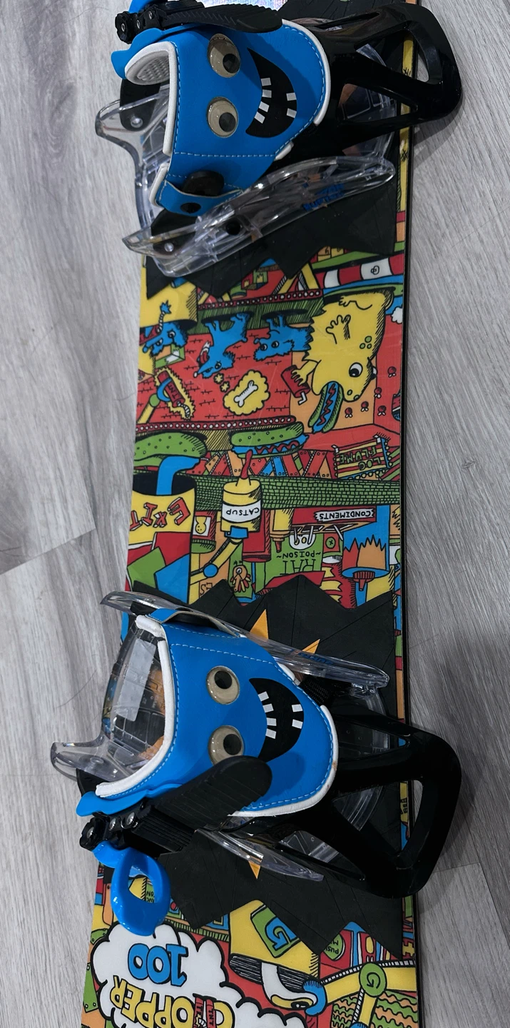 burton kid snowboard 100cm - photo 2