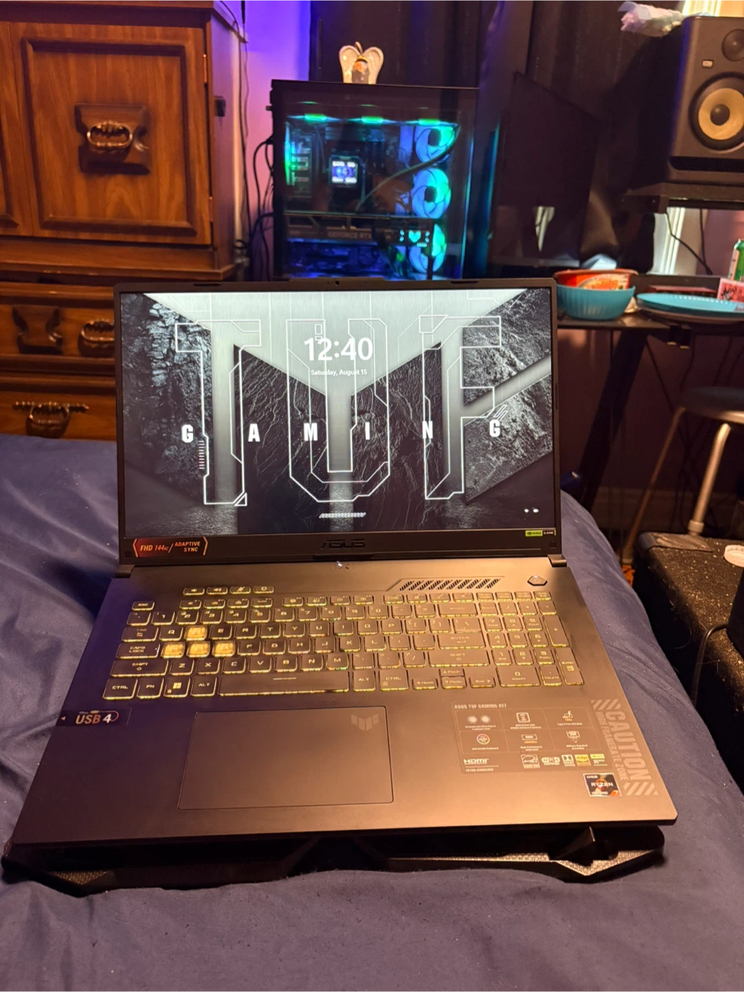ASUS TUF Gaming A17 Gaming Laptop – Excellent Condition