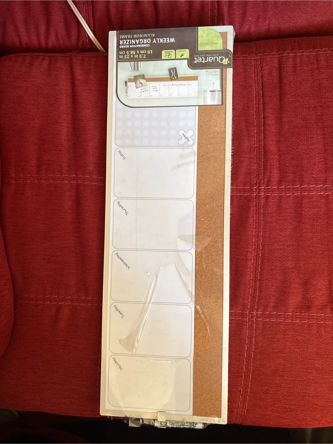 Quartet Weekly Organizer Whiteboard