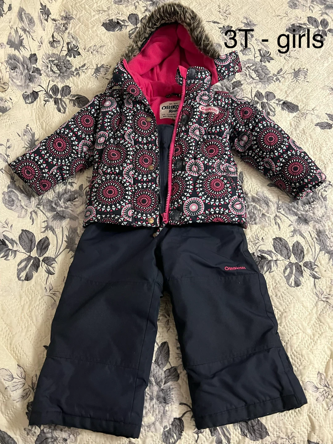 Oshkosh winter snowsuit for girls