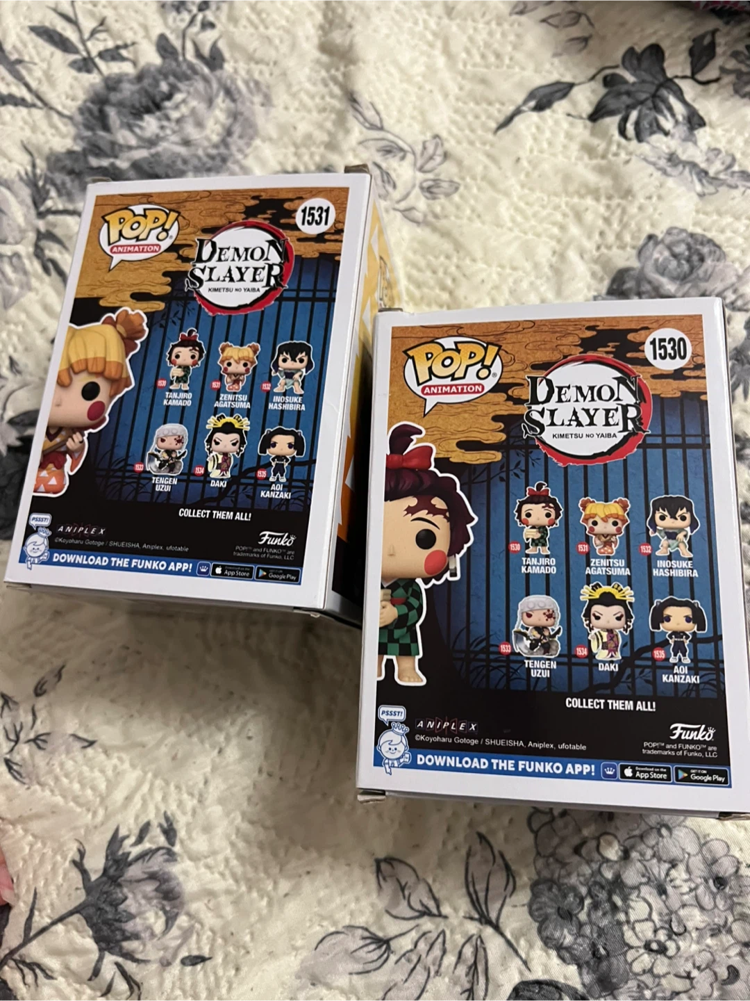 Demon slayer zenitsu and tanjiro Funko pops - photo 2