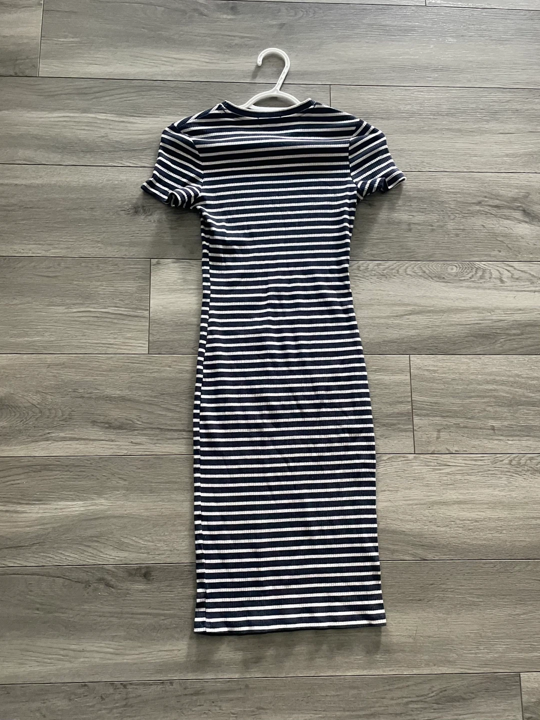 Striped Ribbed Dress - photo 4