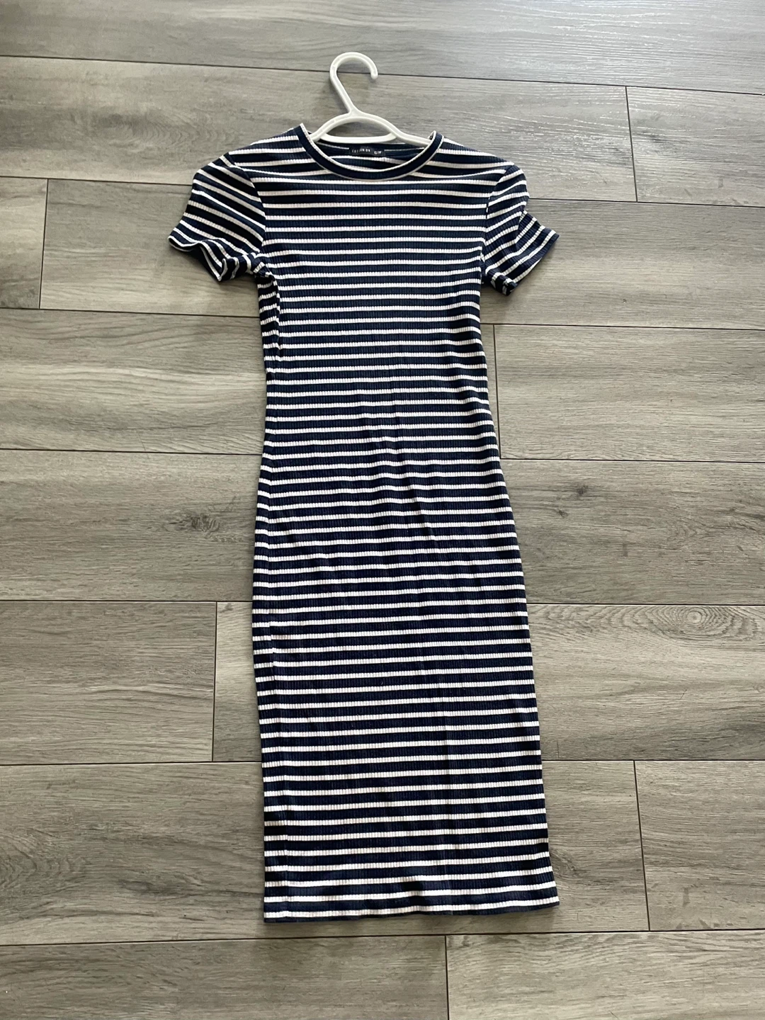 Striped Ribbed Dress - photo 5