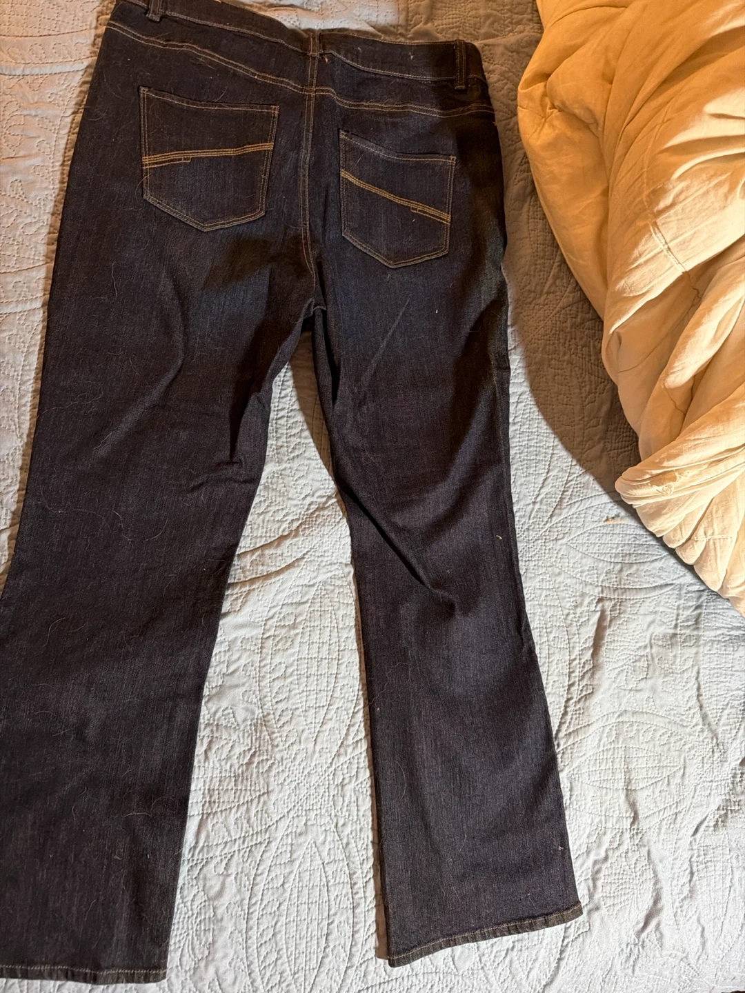 Hanna DenverHayes High Rise Barely Boot Jeans Size 12x30 - photo 4