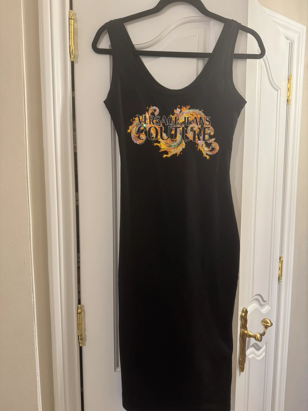 Versace Jeans Couture Black Dress