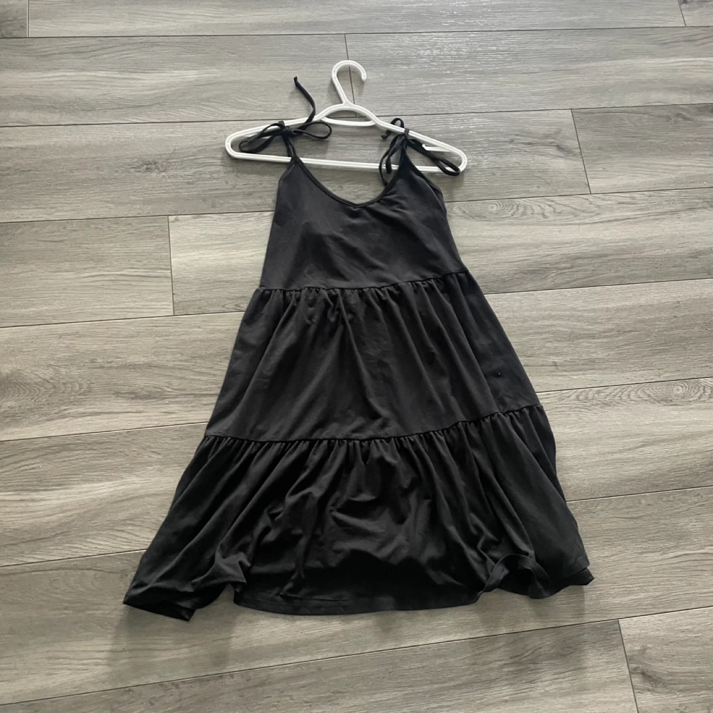 Black Tiered Dress