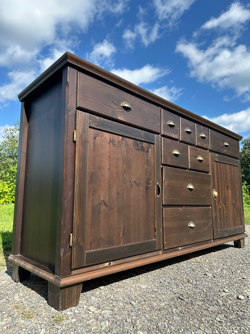 IKEA MARKÖR Solid Pine Sideboard / Buffet (CAN DELIVER) - photo 2