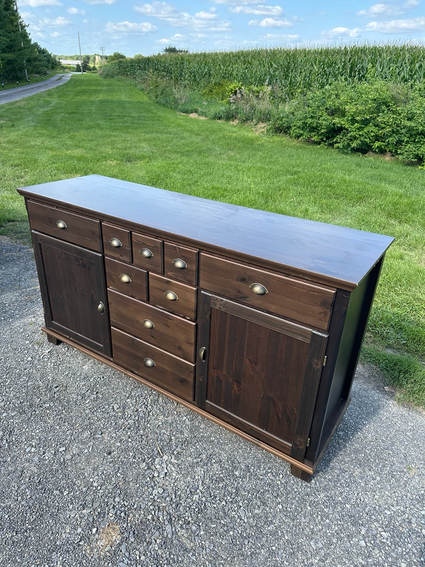 IKEA MARKÖR Solid Pine Sideboard / Buffet (CAN DELIVER) - photo 4