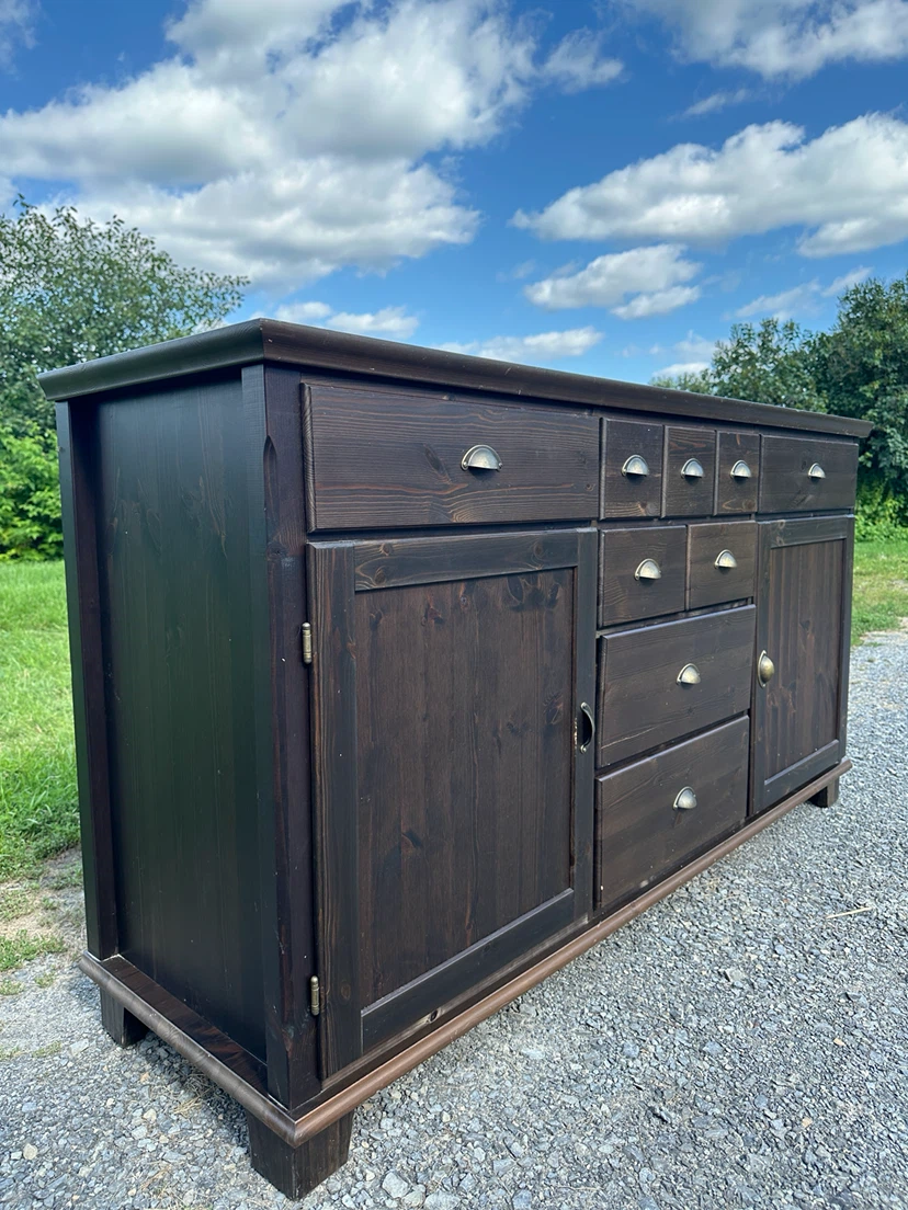 IKEA MARKÖR Solid Pine Sideboard / Buffet (CAN DELIVER) - photo 5