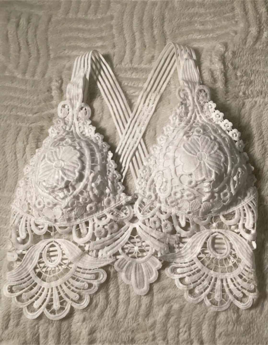 White Lace Bralette
