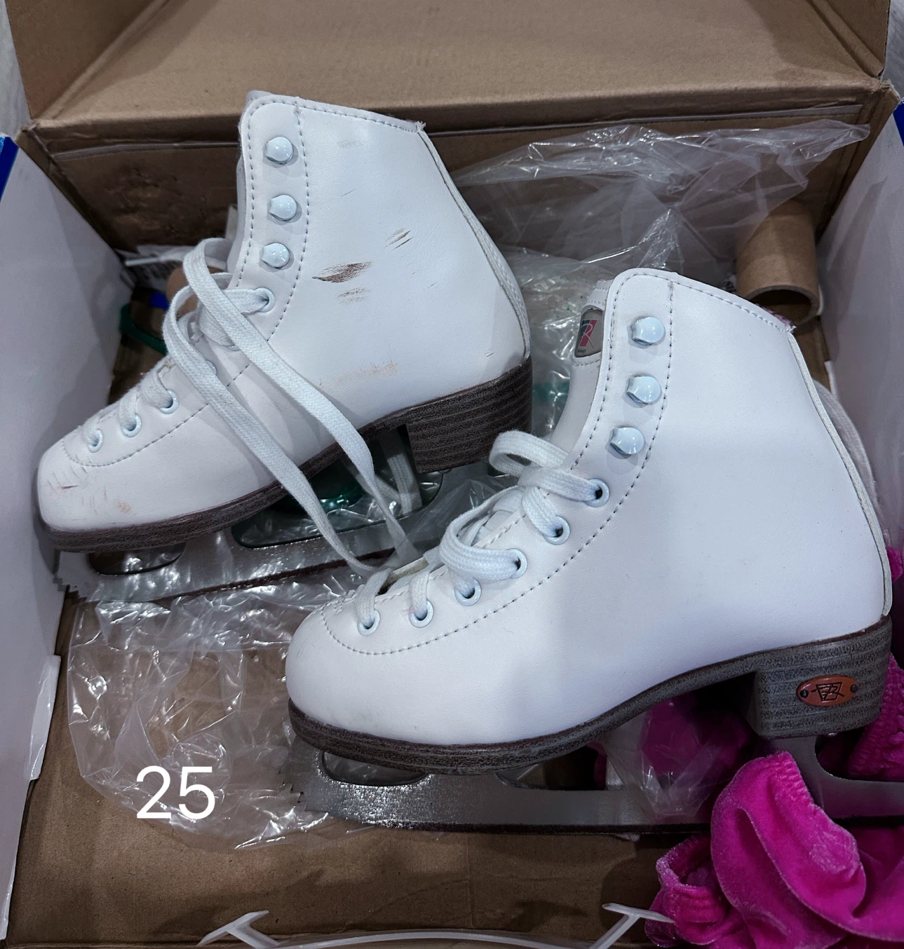 White Ice Skates