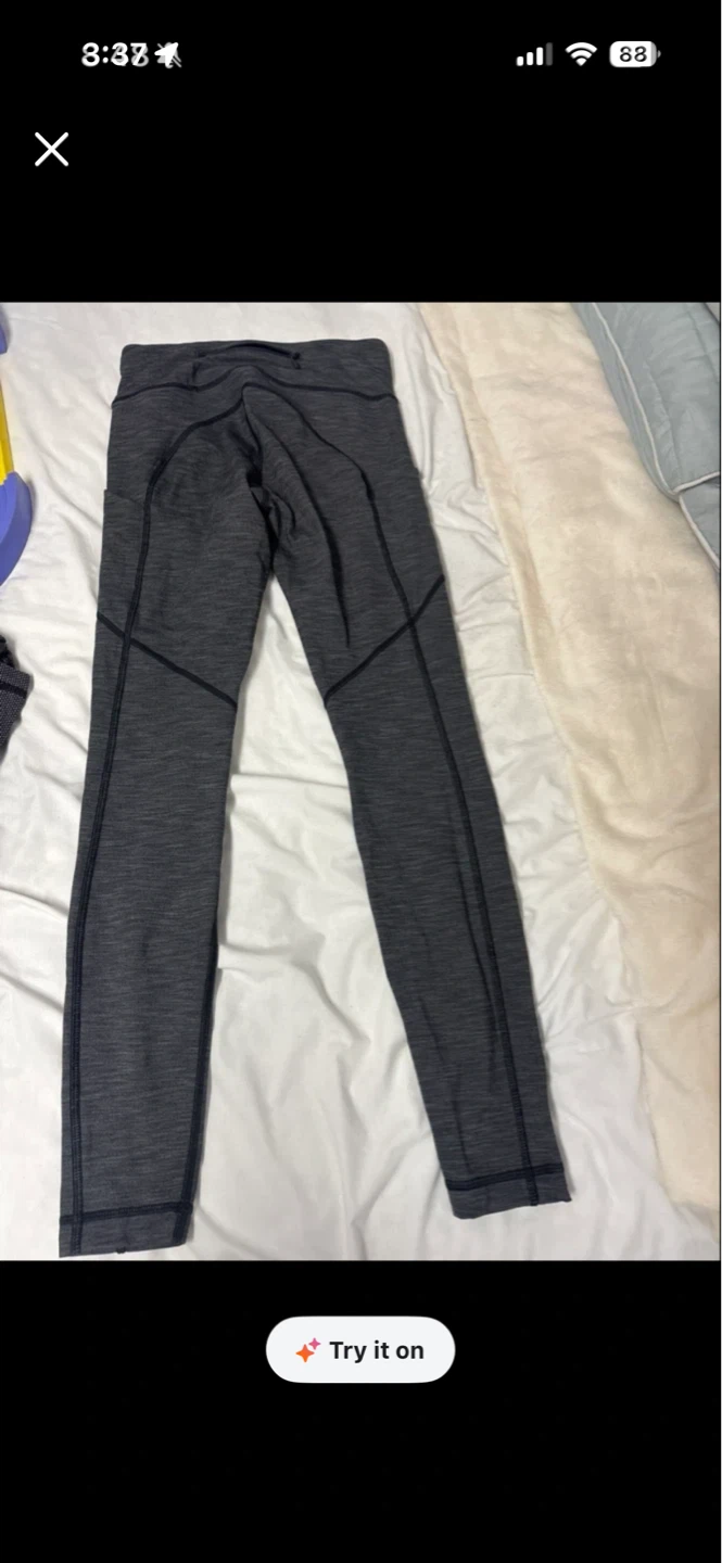 Lululemon Grey Athletica Leggings