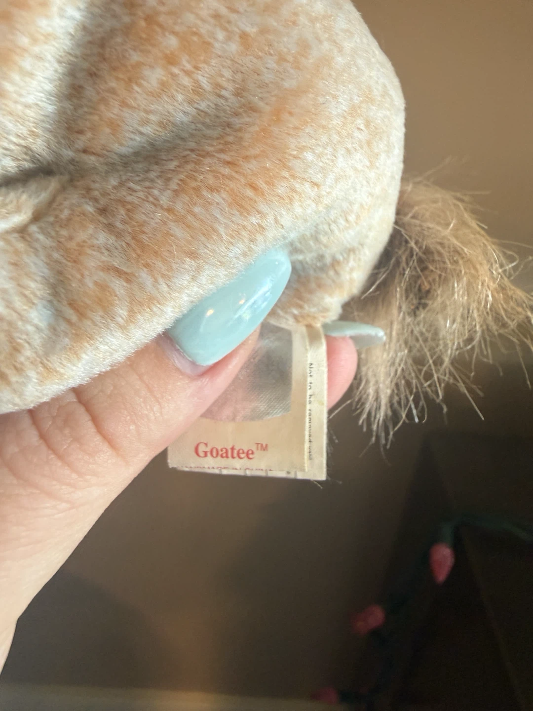 Ty Beanie Baby Goat "Goatee" - photo 2