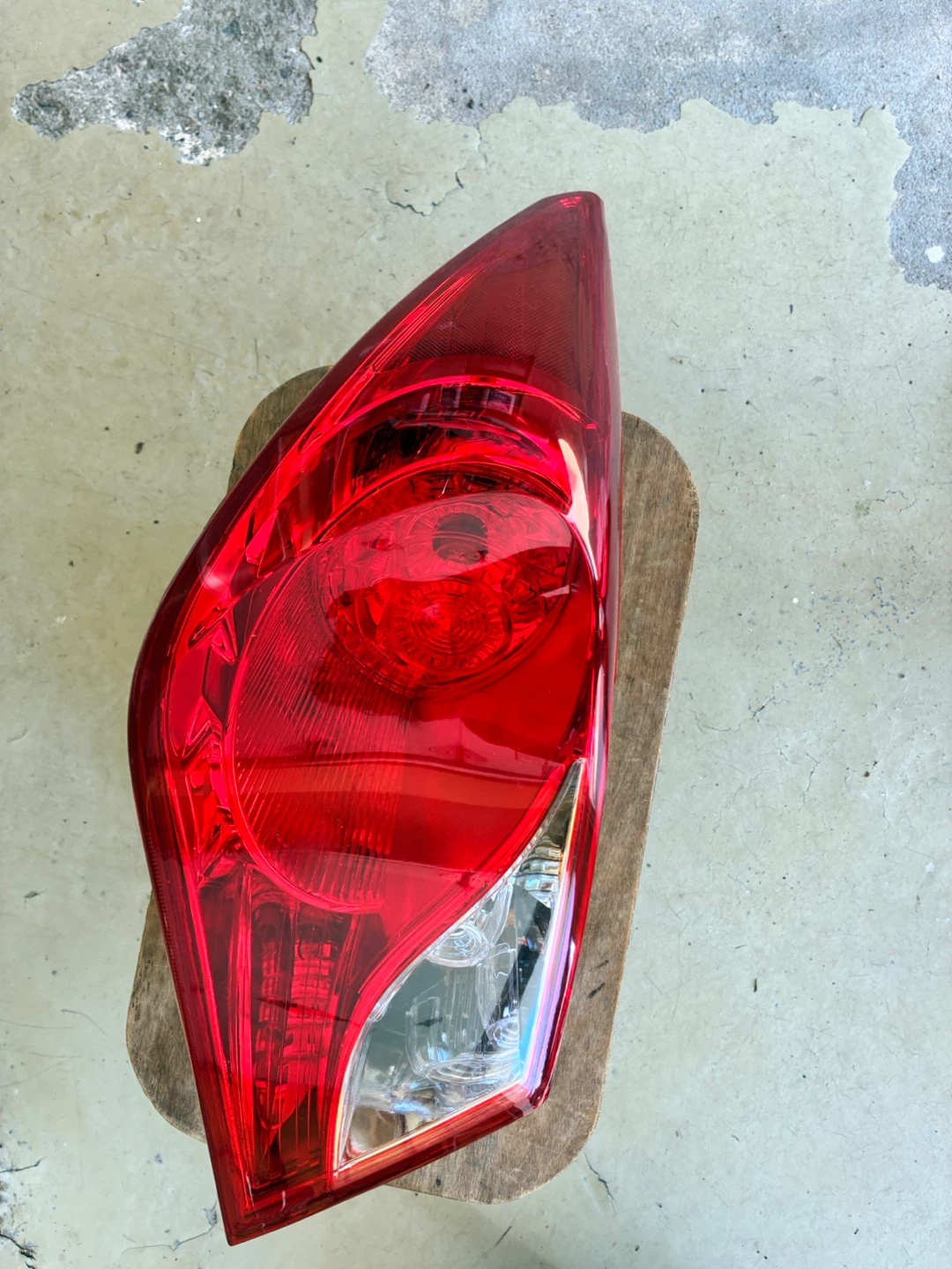 Red Car Tail Light Assembly