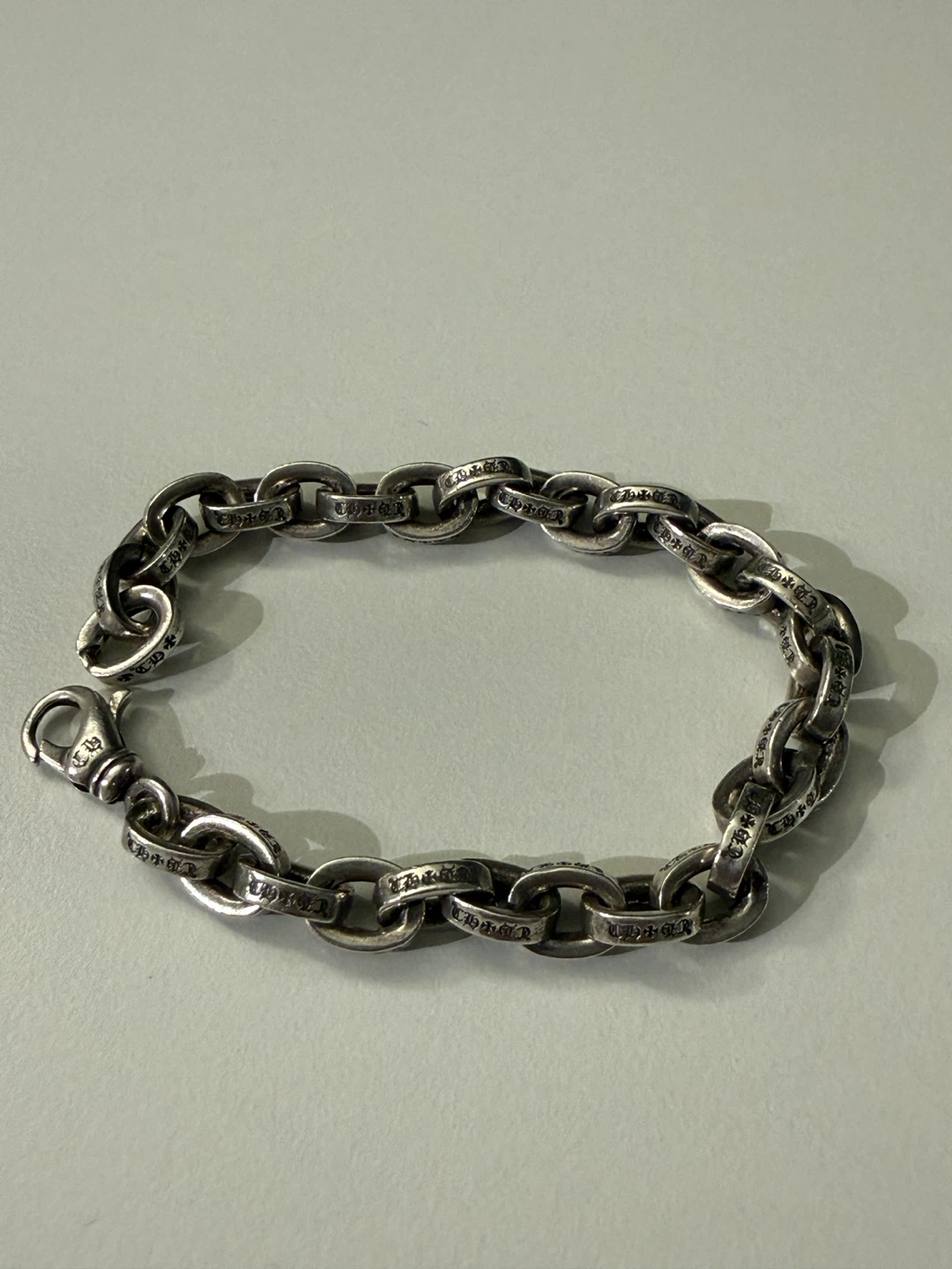 (REAL)Chrome Hearts Large Paper Chain Bracelet - photo 2