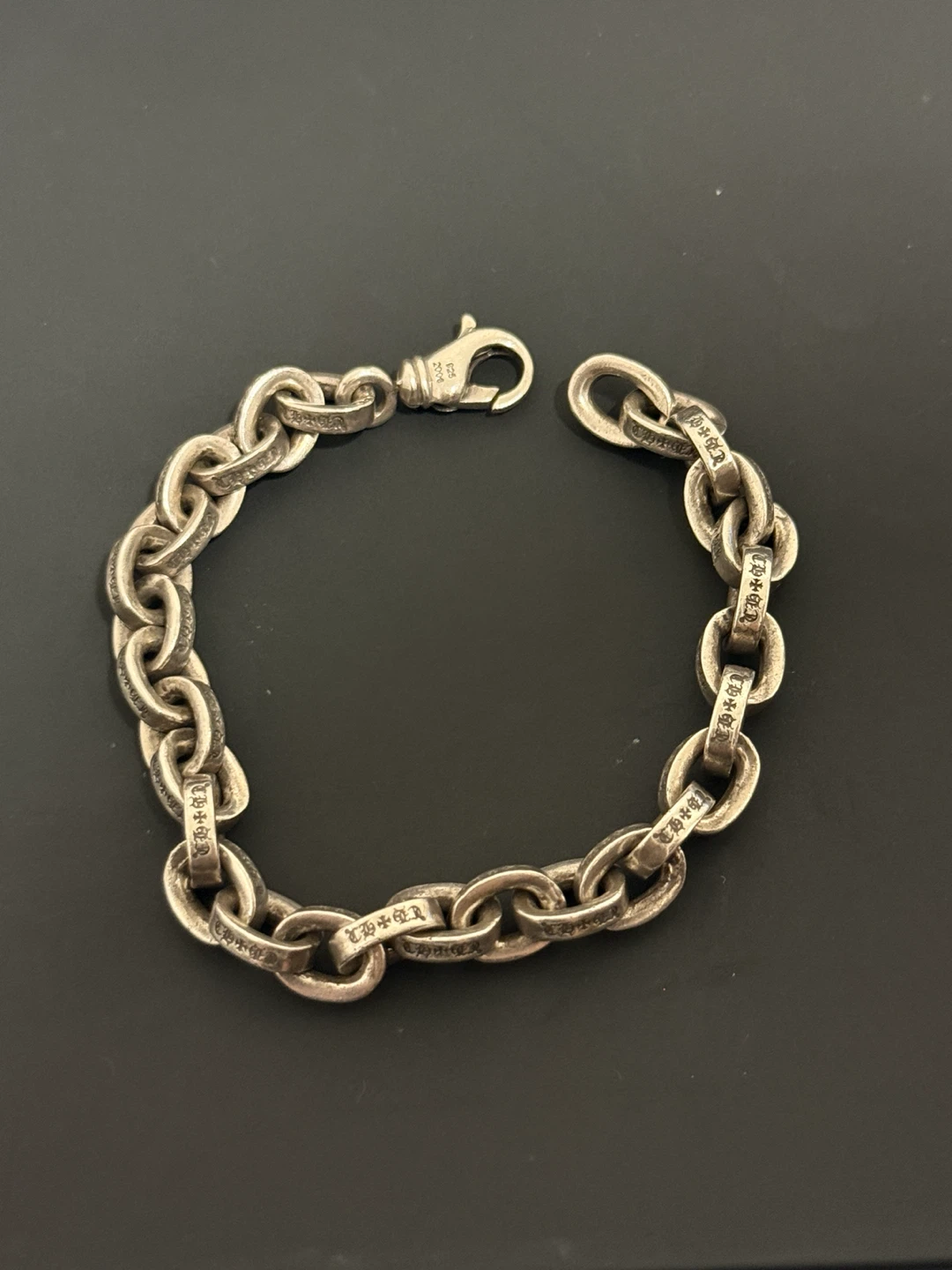 (REAL)Chrome Hearts Large Paper Chain Bracelet
