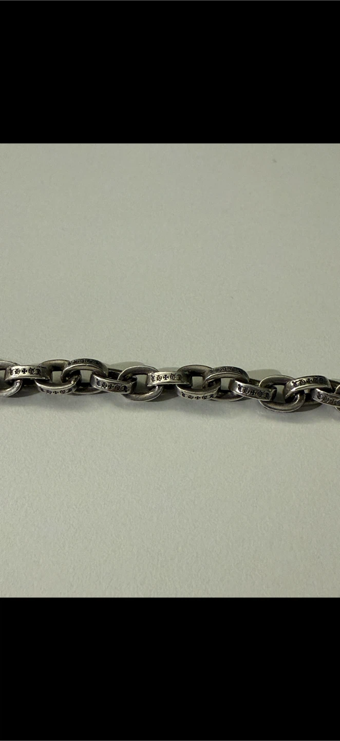 (REAL)Chrome Hearts Large Paper Chain Bracelet - photo 5